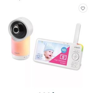 VTech RM5766HD 1080p Smart WiFi 360 Degree Pan & Tilt Video Baby Monitor